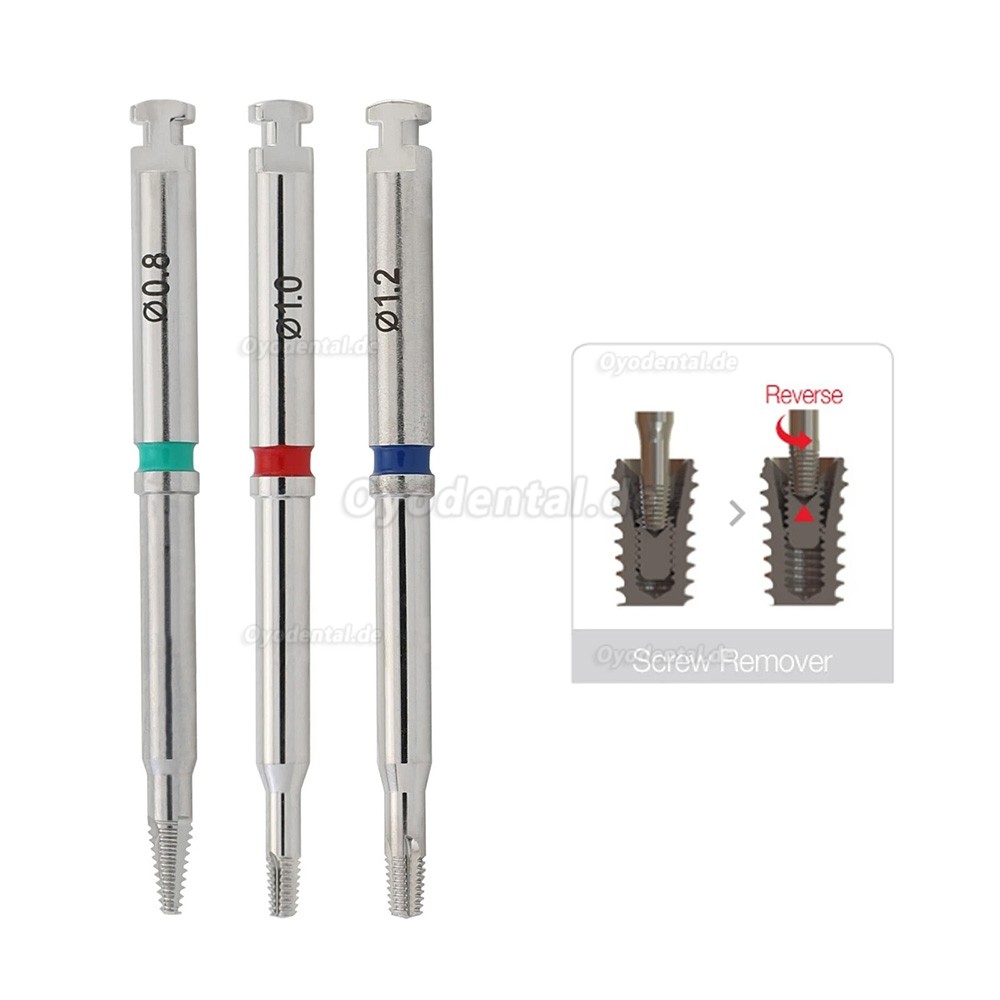 Universal Implantat Gebrochene Schraube Entferner Set Fraktur Schrauben Extraktor